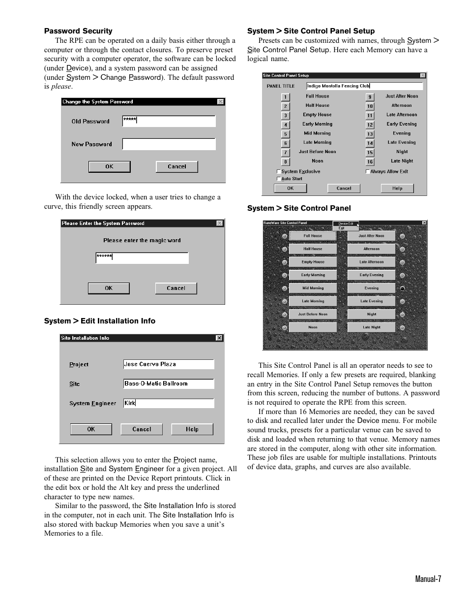 Rane RPE 228d User Manual | Page 7 / 8