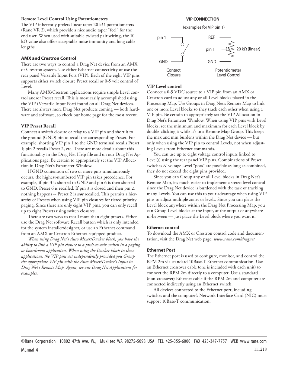 Rane RPM 2m User Manual | Page 6 / 10