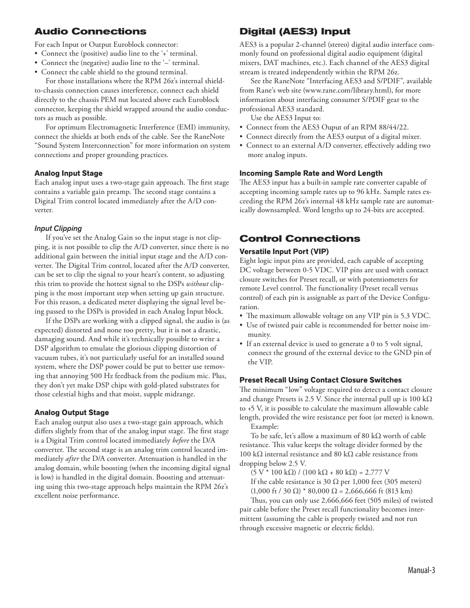 Rane RPM 26z User Manual | Page 5 / 10