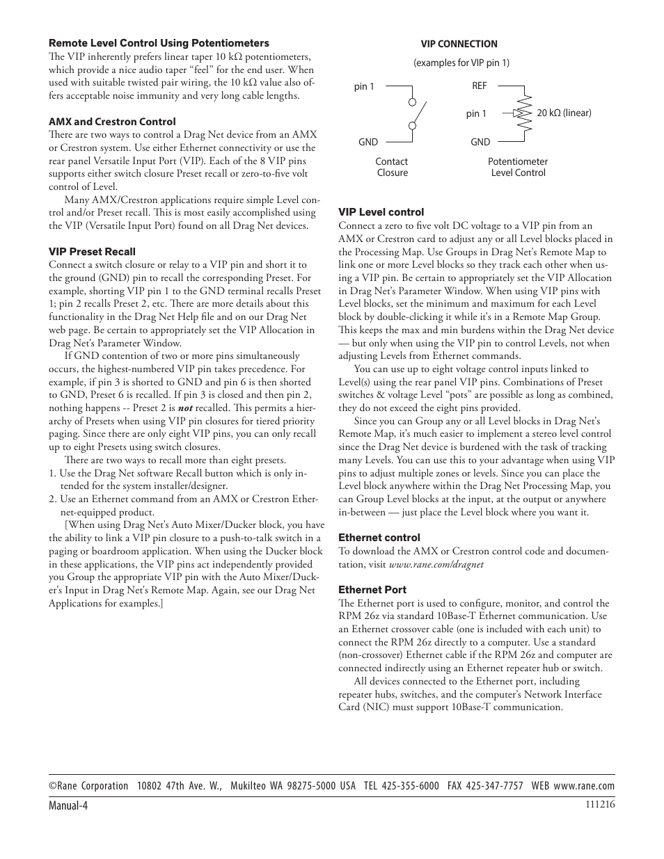 Rane RPM 26z User Manual | Page 6 / 10