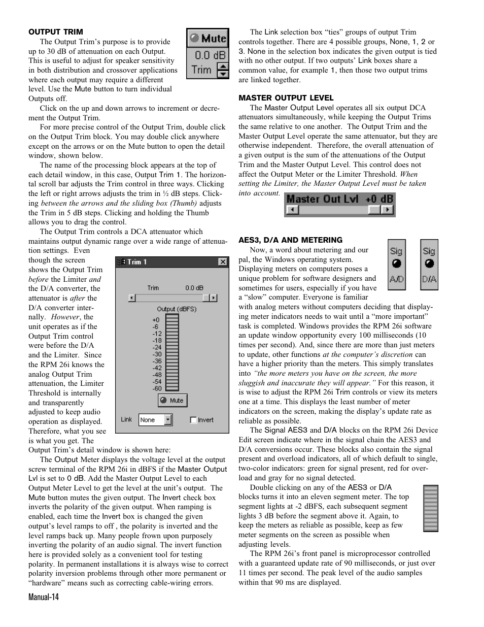 Rane RPM 26i User Manual | Page 14 / 24