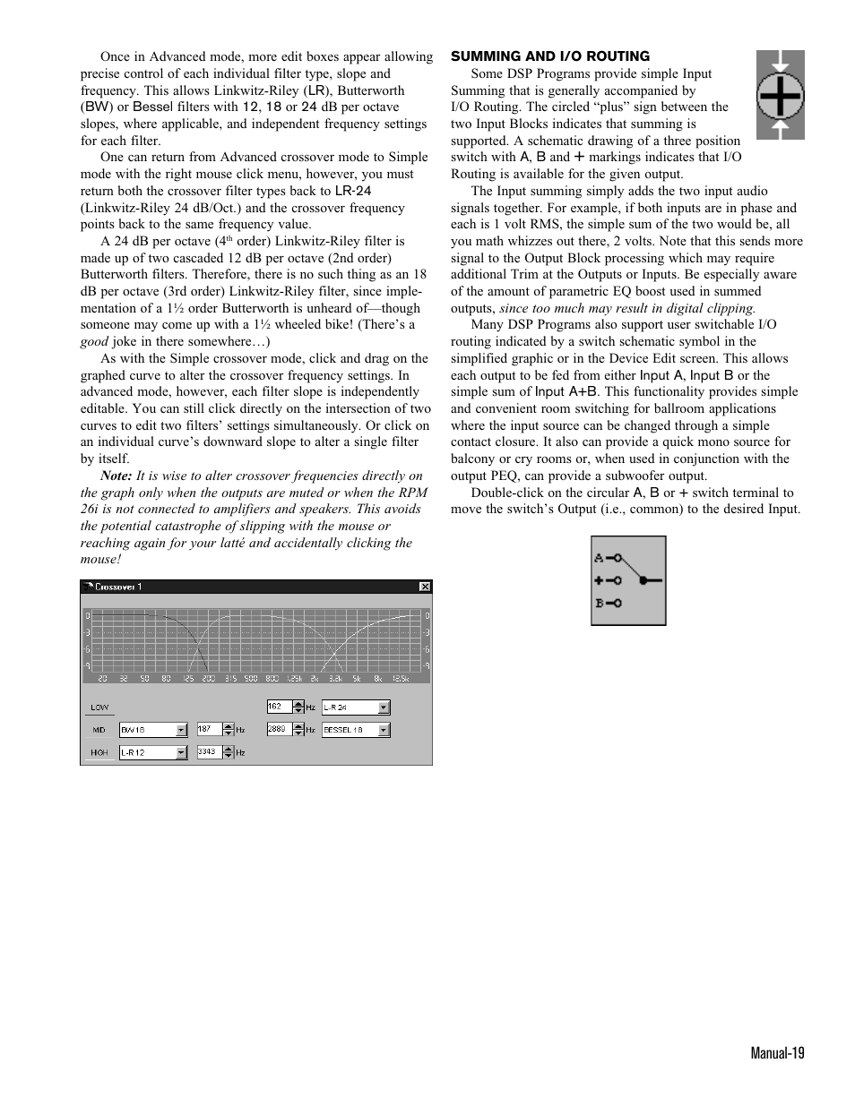 Rane RPM 26i User Manual | Page 19 / 24