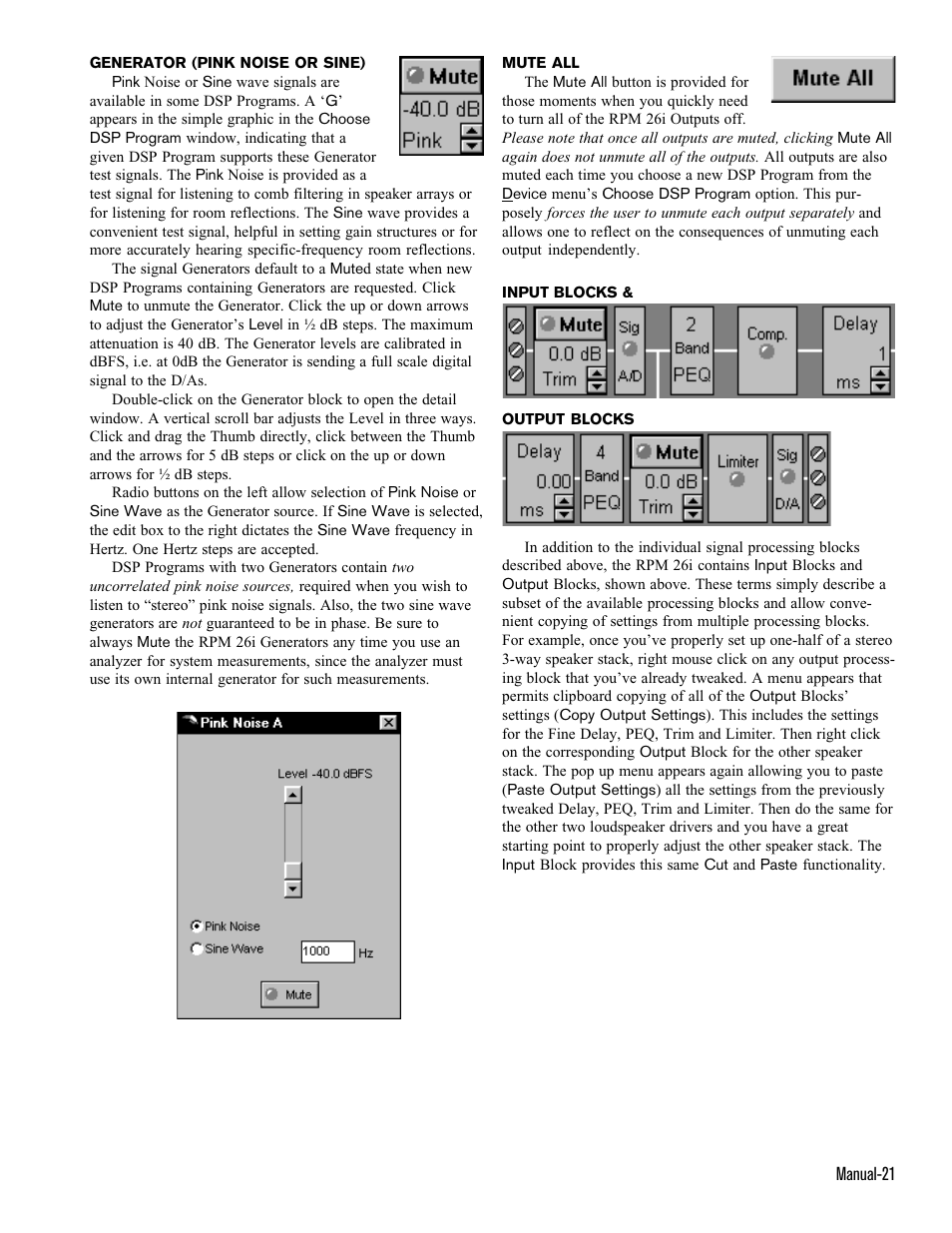 Rane RPM 26i User Manual | Page 21 / 24