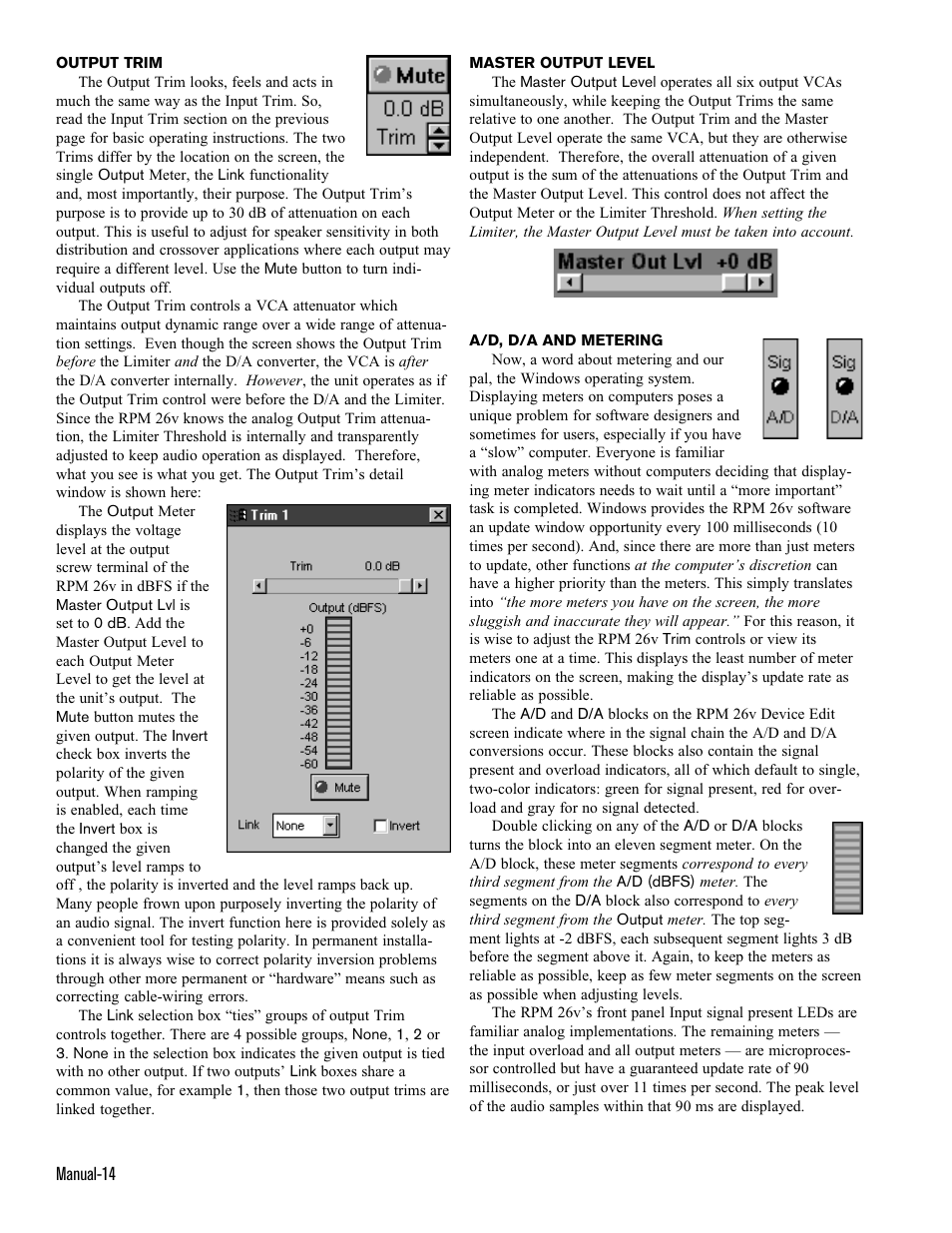 Rane RPM 26v User Manual | Page 14 / 24