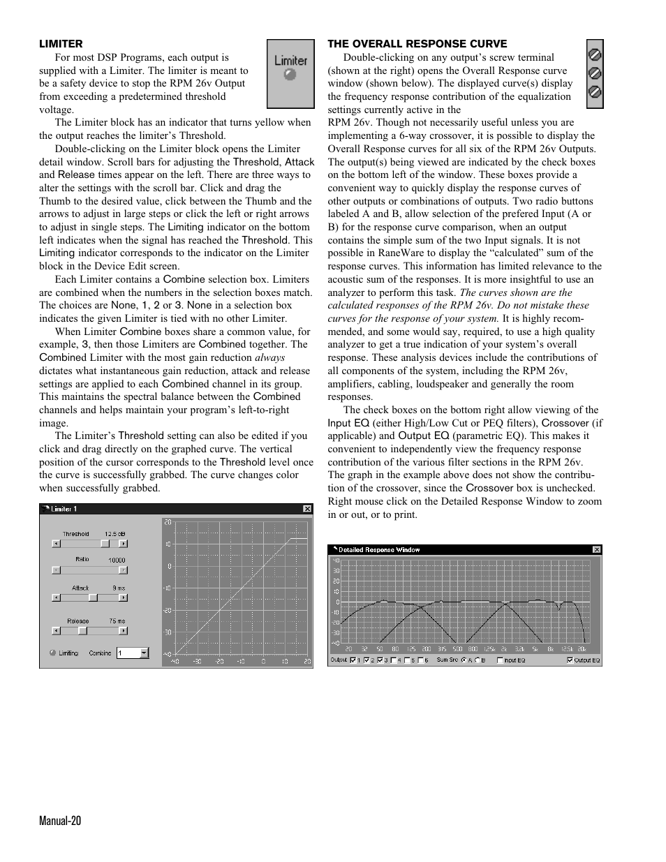 Rane RPM 26v User Manual | Page 20 / 24