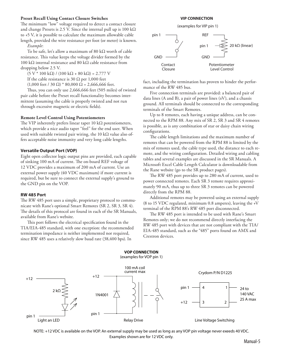 Rane RPM 88 User Manual | Page 7 / 12