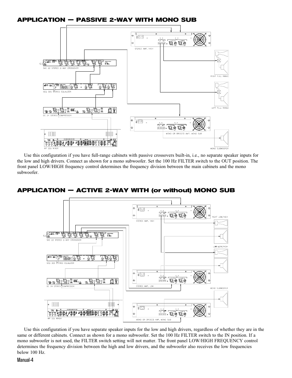 Rane SAC 22 2001 version User Manual | Page 5 / 7