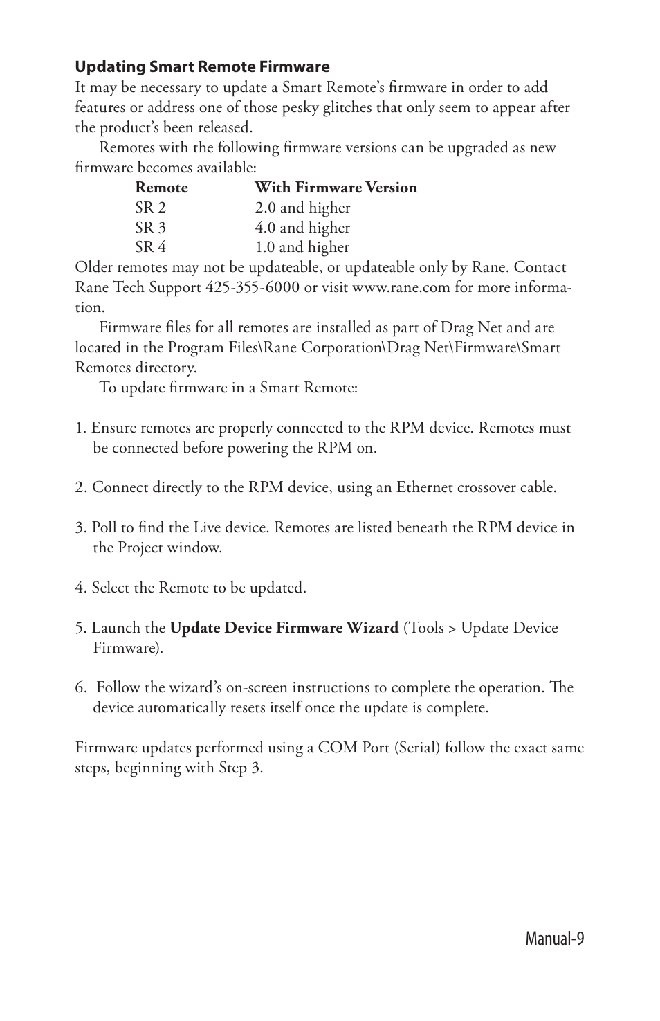 Manual-9 | Rane SR 2 User Manual | Page 9 / 36