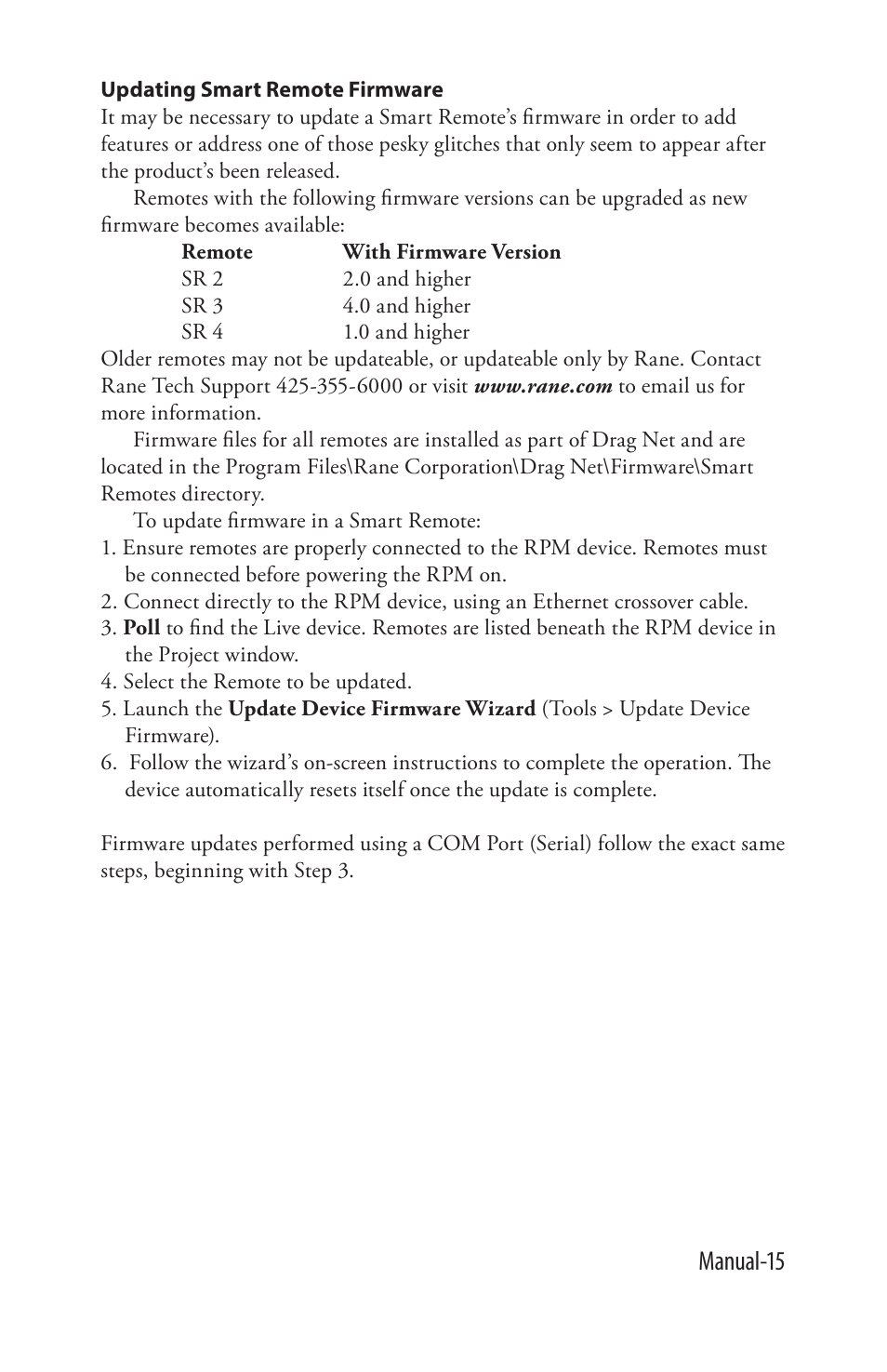 Manual-15 | Rane SR 3 User Manual | Page 15 / 52