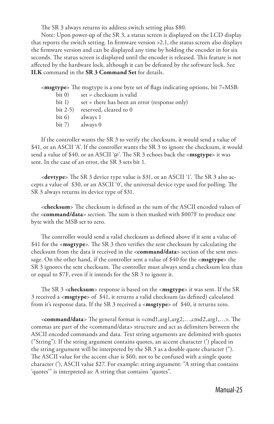 Manual-25 | Rane SR 3 User Manual | Page 25 / 52