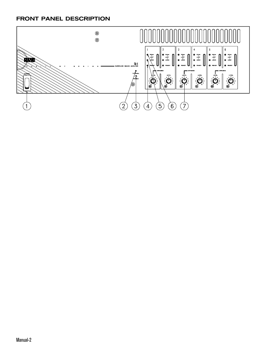 Rane SSA 6 User Manual | Page 2 / 5