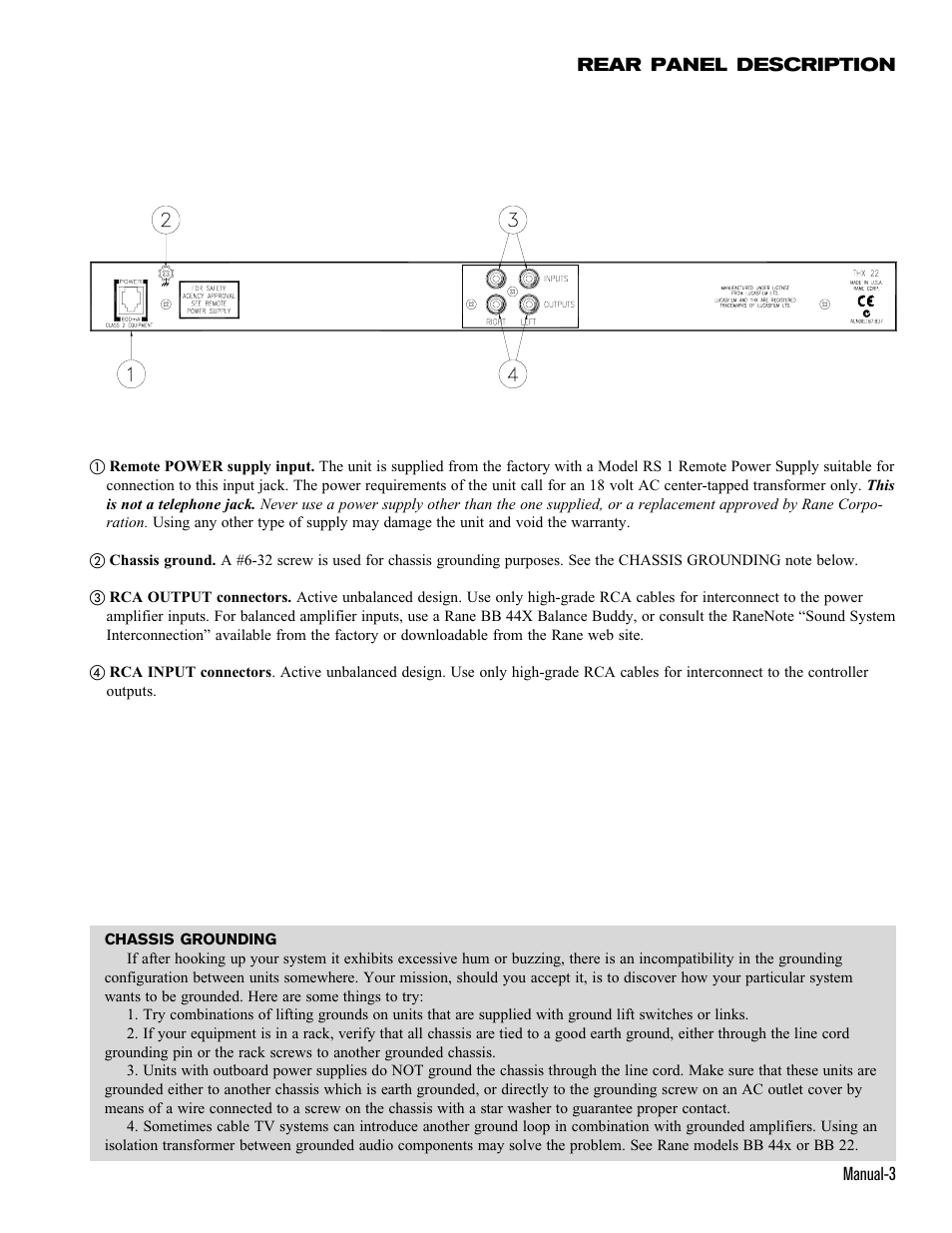 Rane THX 22 User Manual | Page 5 / 6