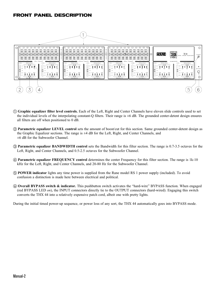 Rane THX 44 User Manual | Page 4 / 6