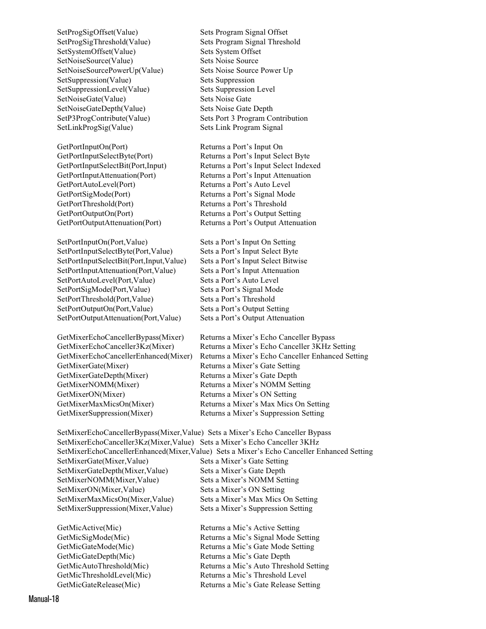 Rane Via 10 User Manual | Page 18 / 20