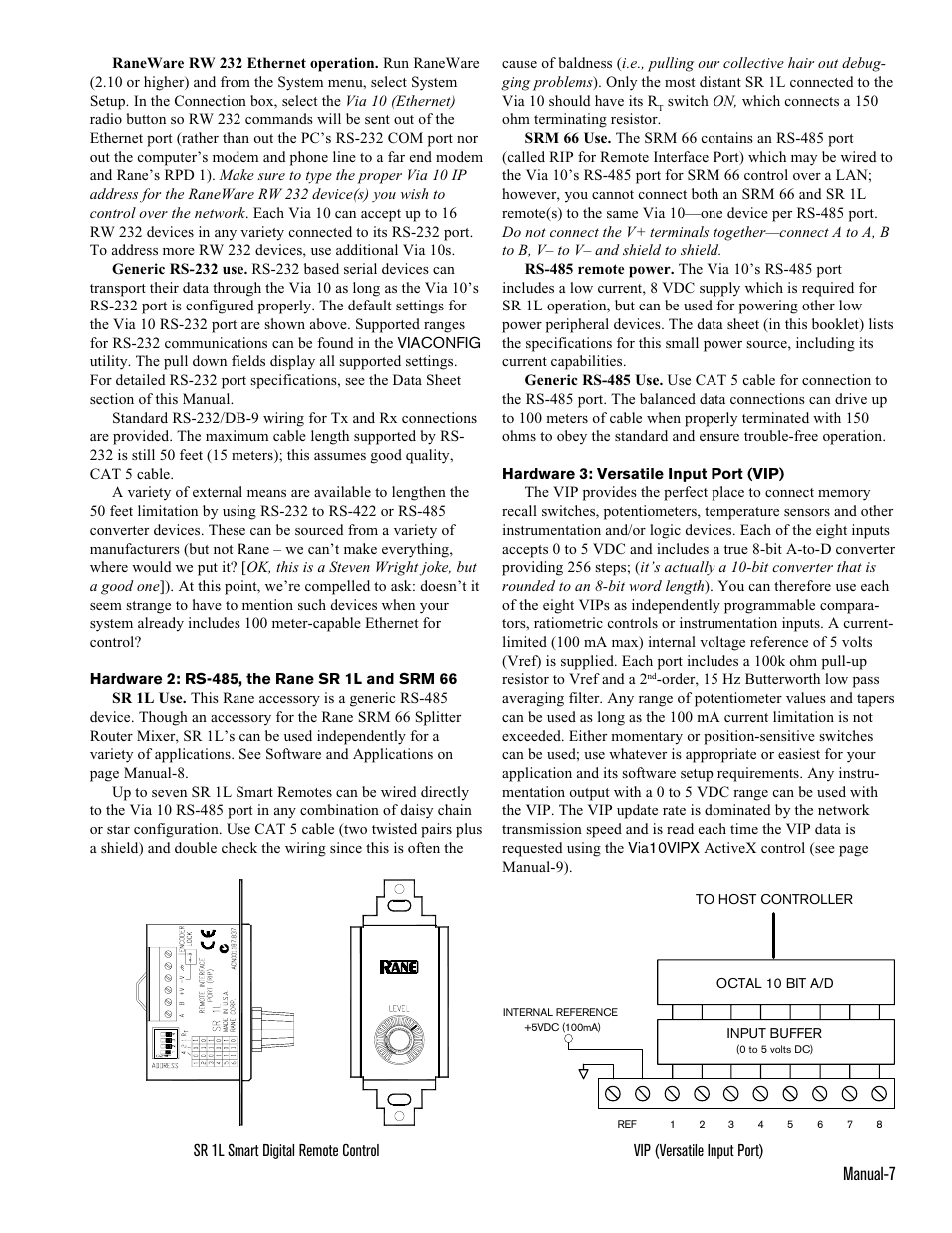 Manual-7 | Rane Via 10 User Manual | Page 7 / 20