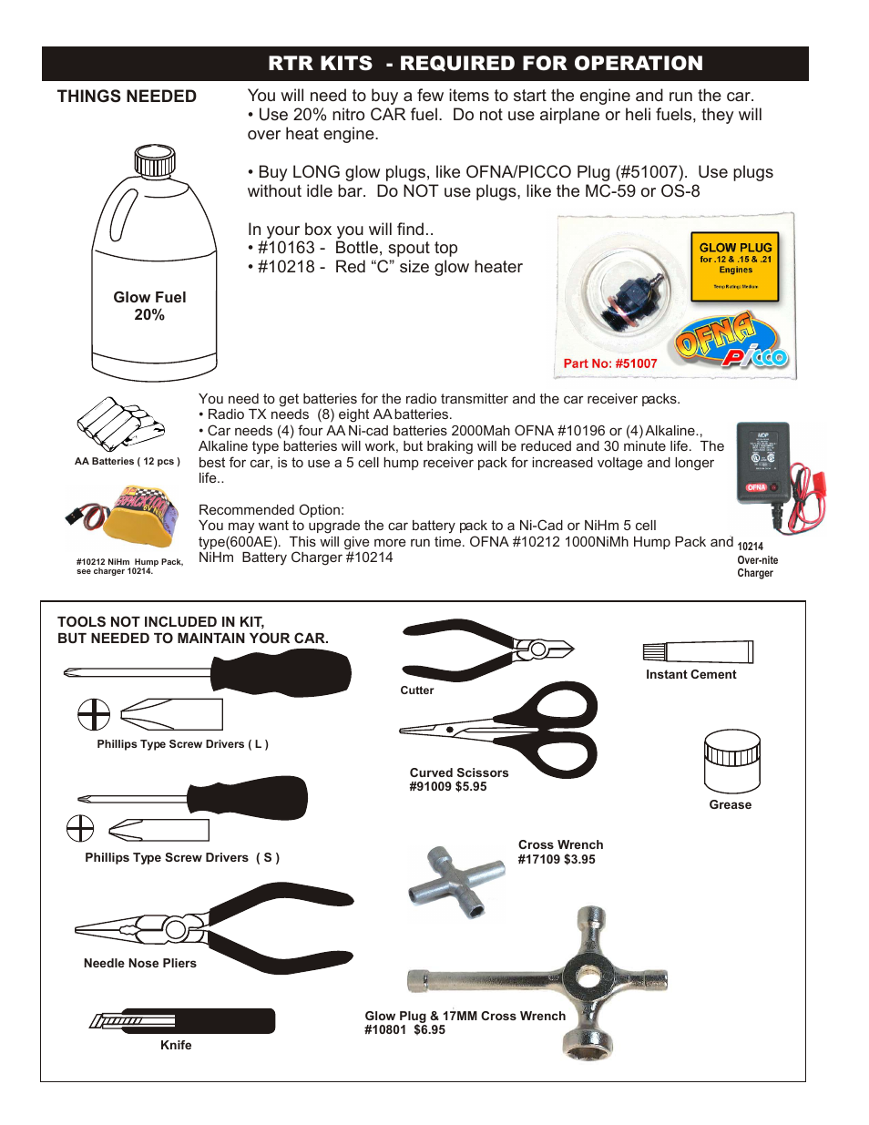 Must read this before running, Failure to not read and, Follow break-in engine | Instructions will void, Warranty, Check radio setting, Linkage and set fail safe, Before starting, If you do not break-in engine, Correctly, mainly at low rpm | OFNA Racing 9.5 MBX RTR User Manual | Page 2 / 37