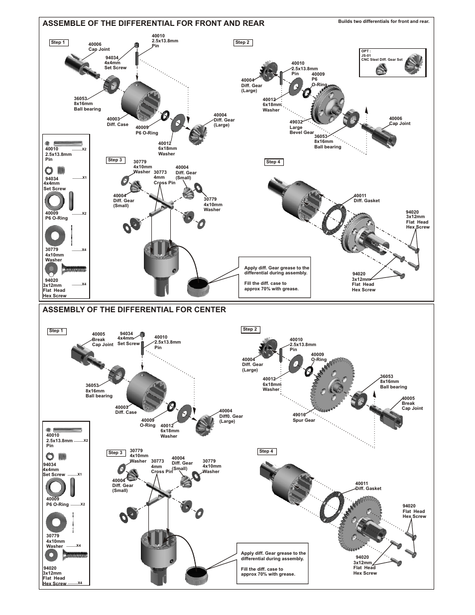 OFNA Racing Blazer SST User Manual | Page 4 / 38