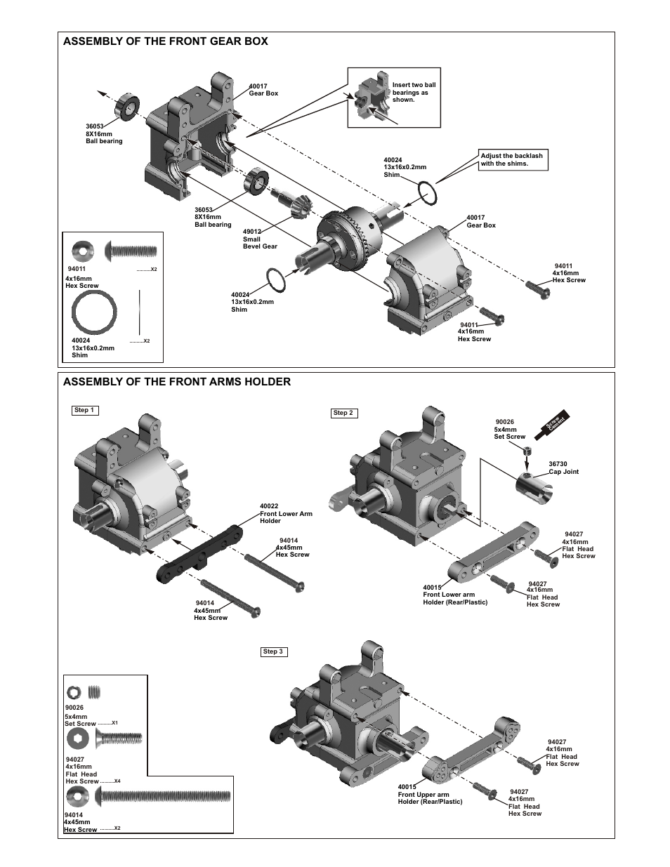 OFNA Racing Blazer SST User Manual | Page 5 / 38