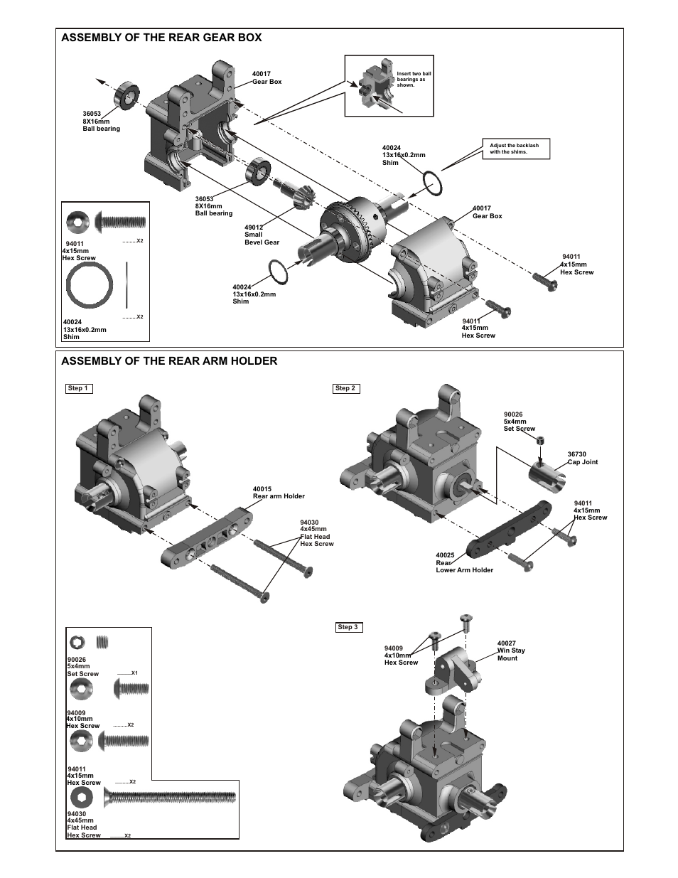 OFNA Racing Blazer SST User Manual | Page 9 / 38