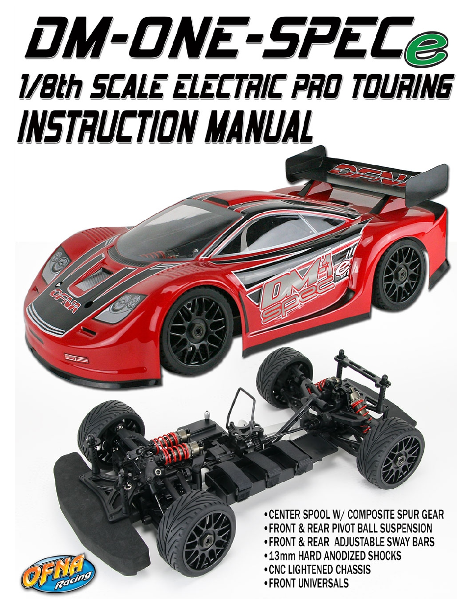 OFNA Racing DM-1e Spec User Manual | 31 pages