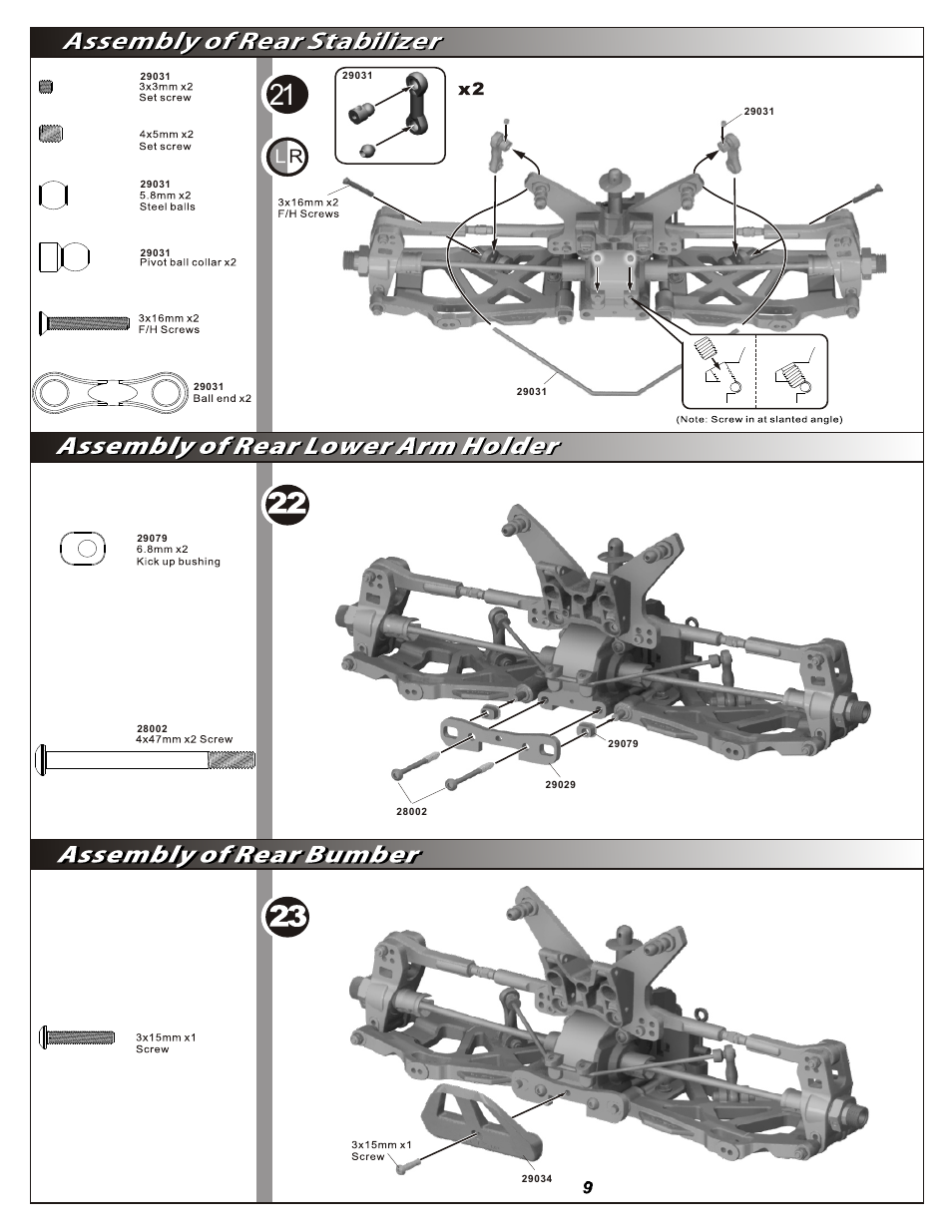 OFNA Racing Hyper 9 User Manual | Page 10 / 30