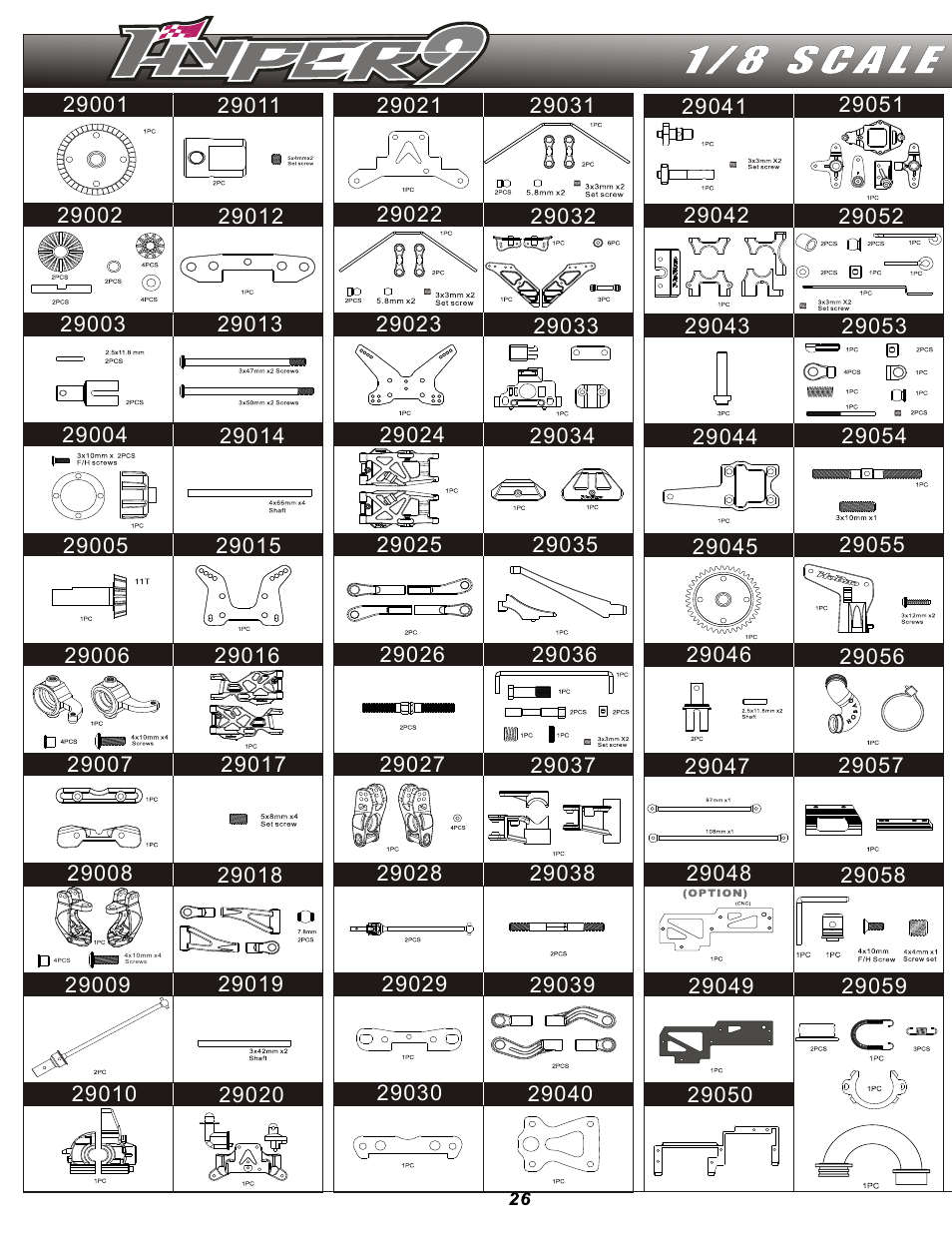 OFNA Racing Hyper 9 User Manual | Page 25 / 30