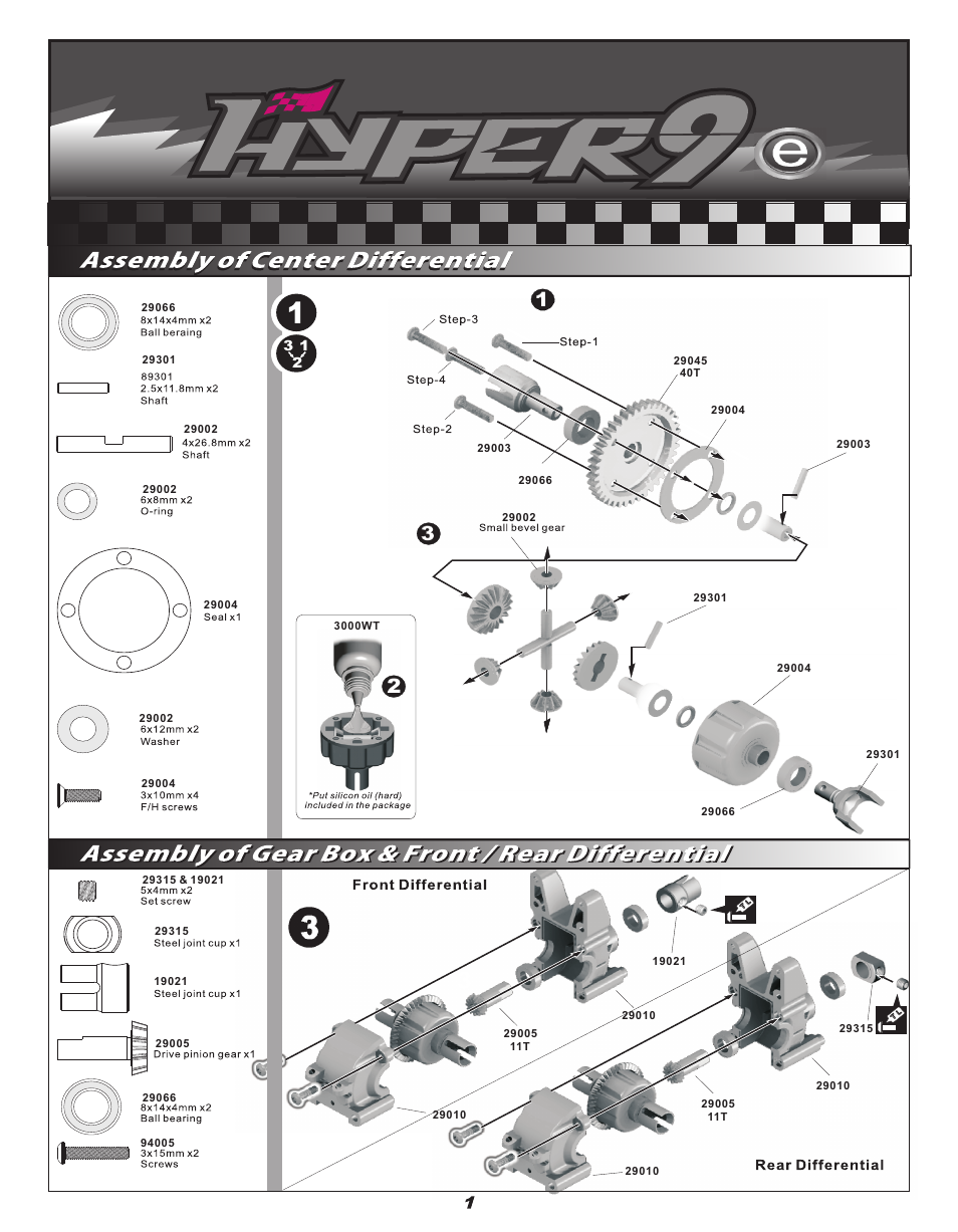 OFNA Racing Hyper 9e User Manual | Page 3 / 32