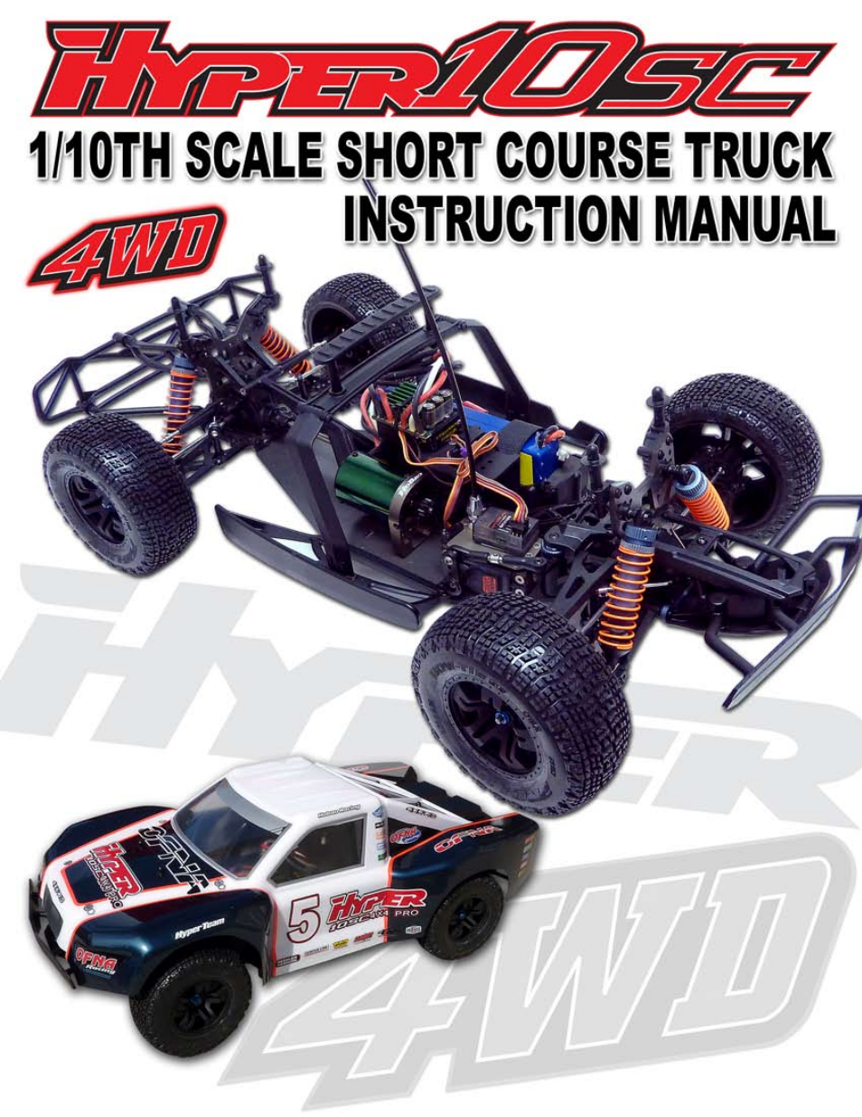OFNA Racing Hyper 10sc Electric User Manual | 35 pages