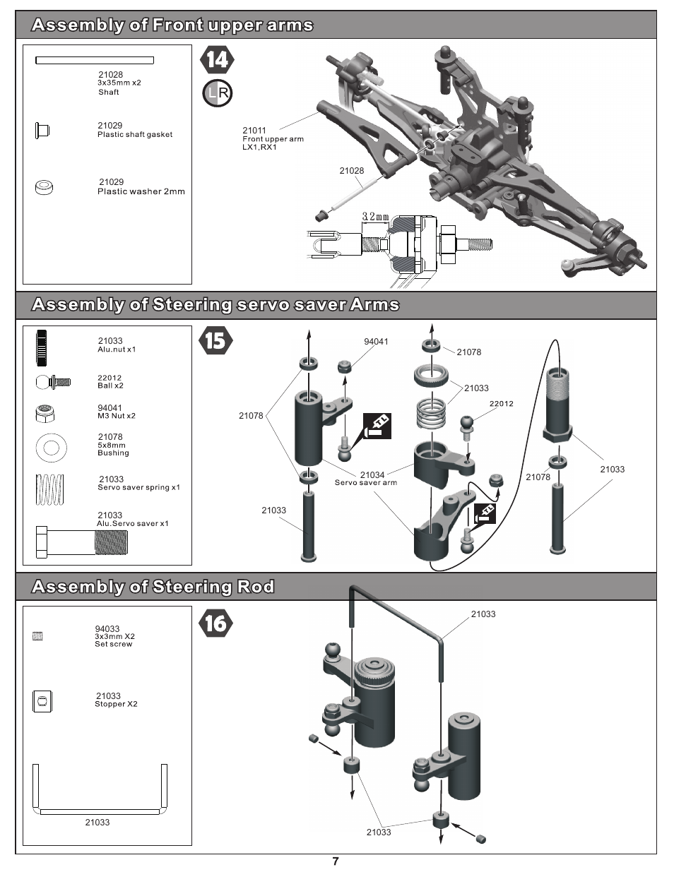 OFNA Racing Hyper 10sc Electric User Manual | Page 10 / 35