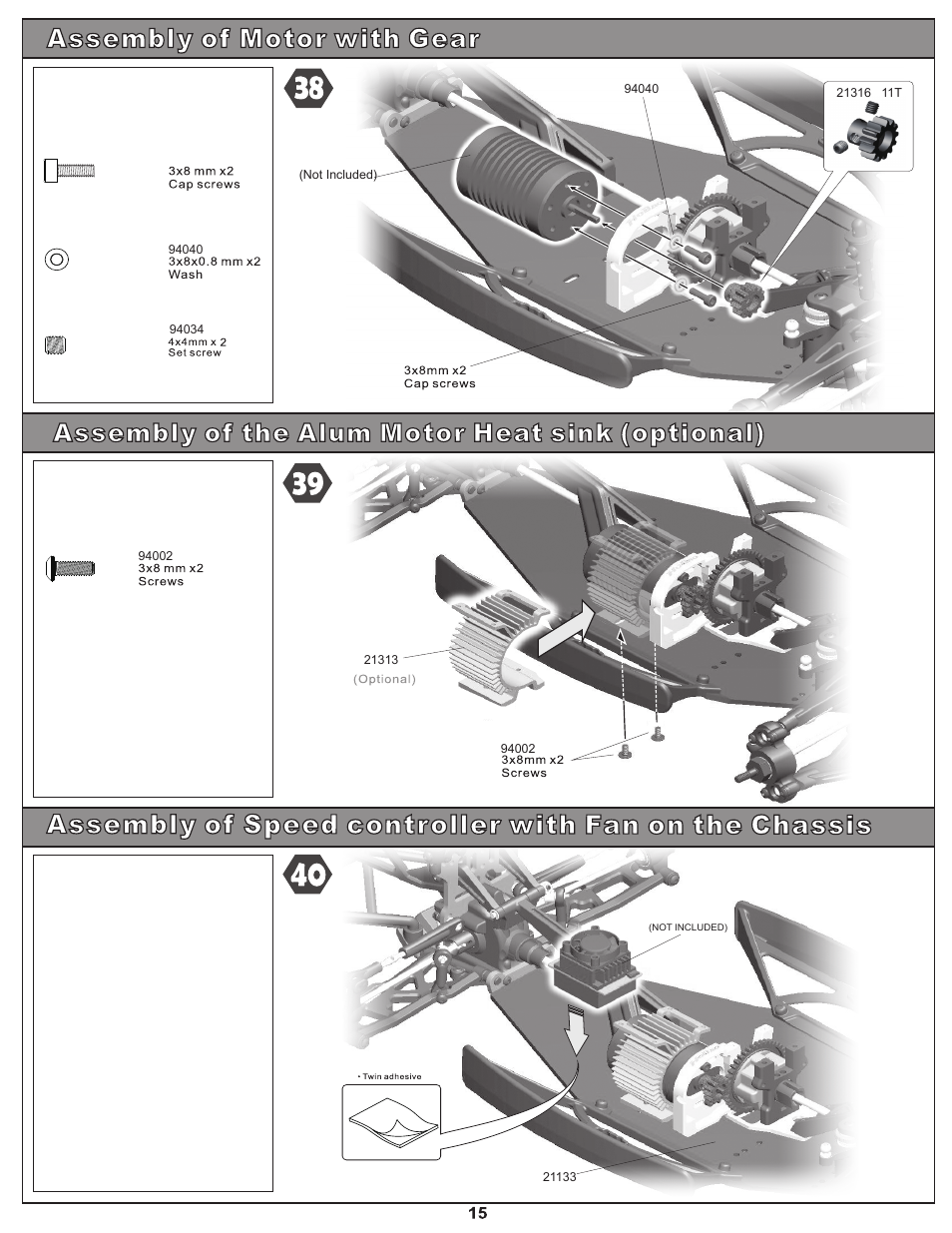 OFNA Racing Hyper 10sc Electric User Manual | Page 18 / 35