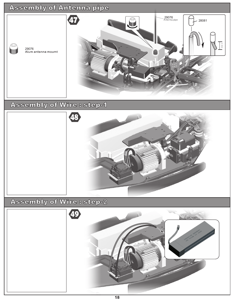 OFNA Racing Hyper 10sc Electric User Manual | Page 21 / 35