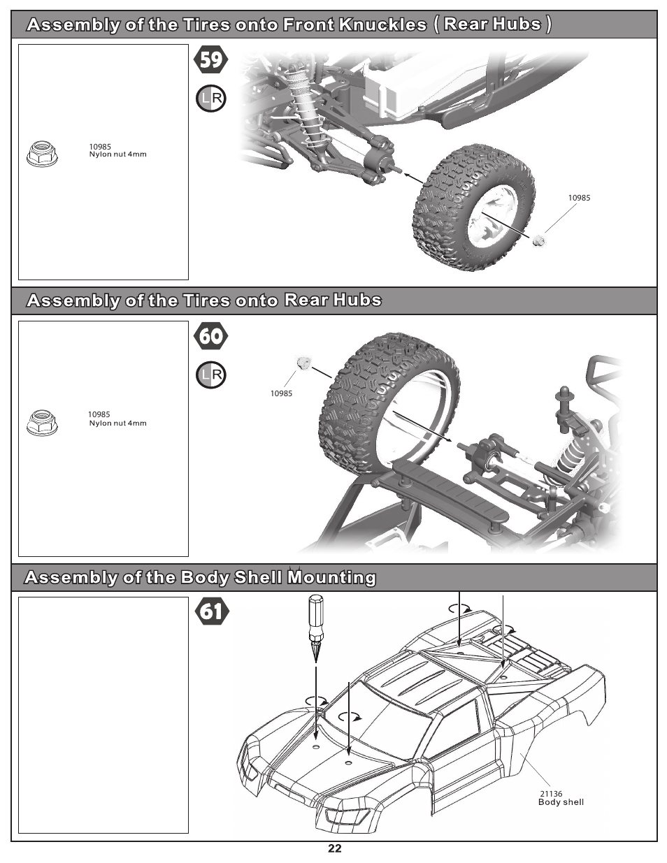 OFNA Racing Hyper 10sc Electric User Manual | Page 25 / 35