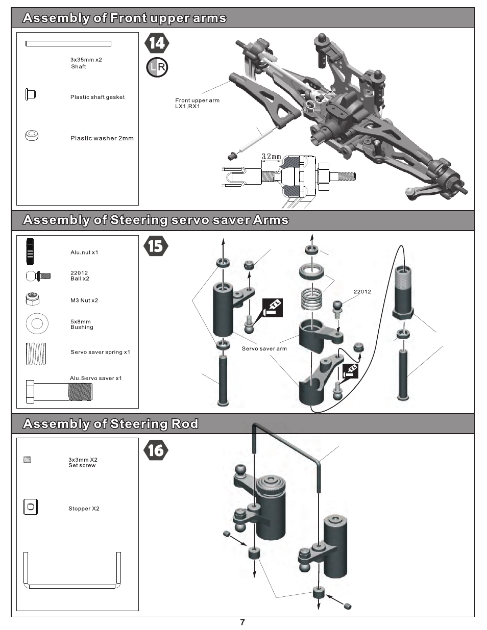 OFNA Racing Hyper 10sc Electric RTR User Manual | Page 16 / 41