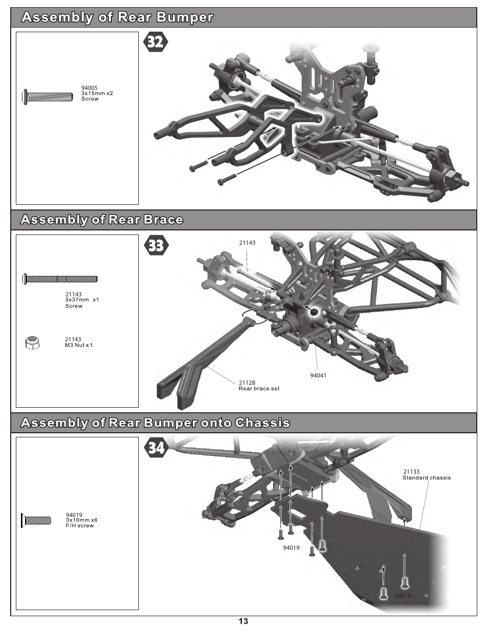 OFNA Racing Hyper 10sc Electric RTR User Manual | Page 22 / 41