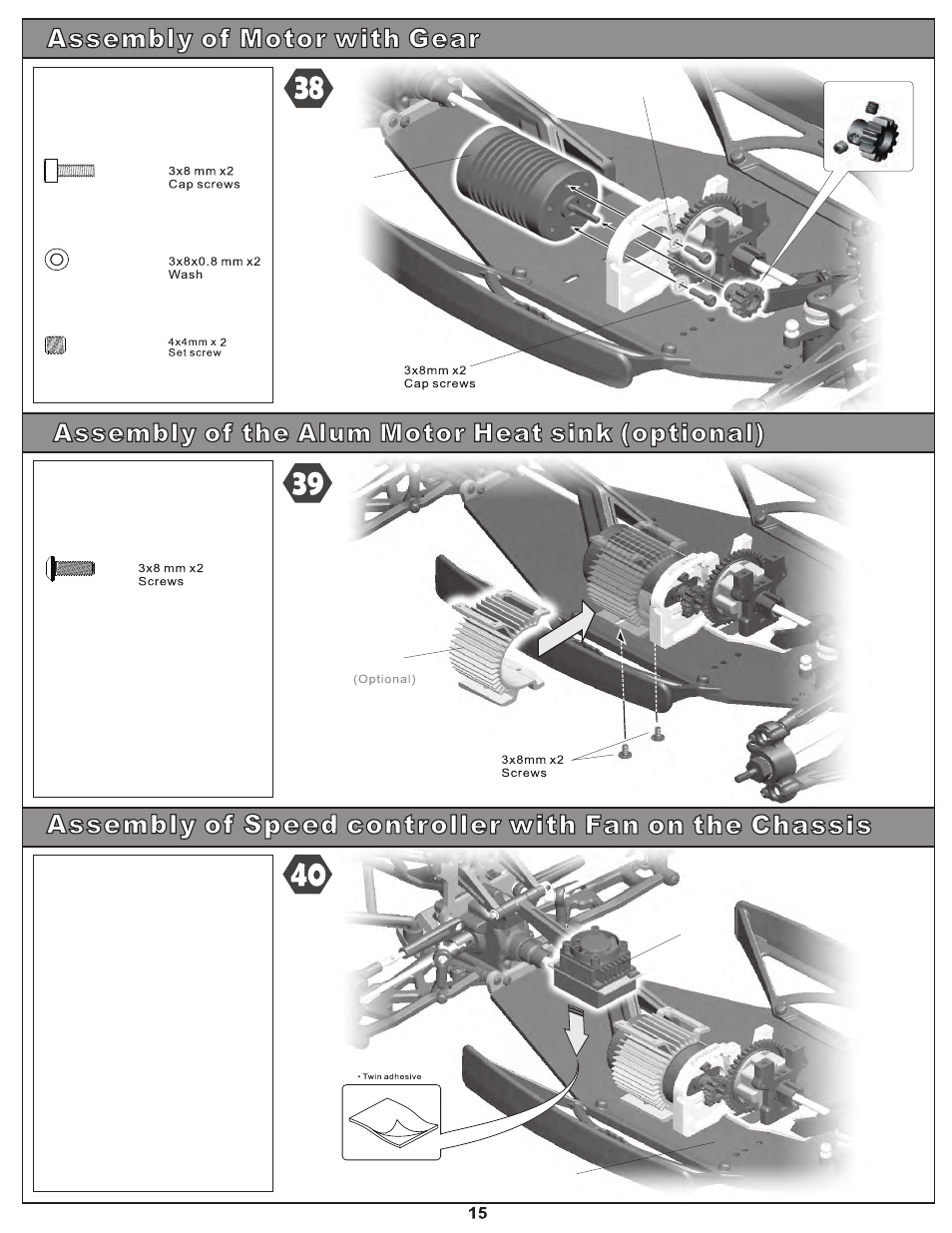 OFNA Racing Hyper 10sc Electric RTR User Manual | Page 24 / 41