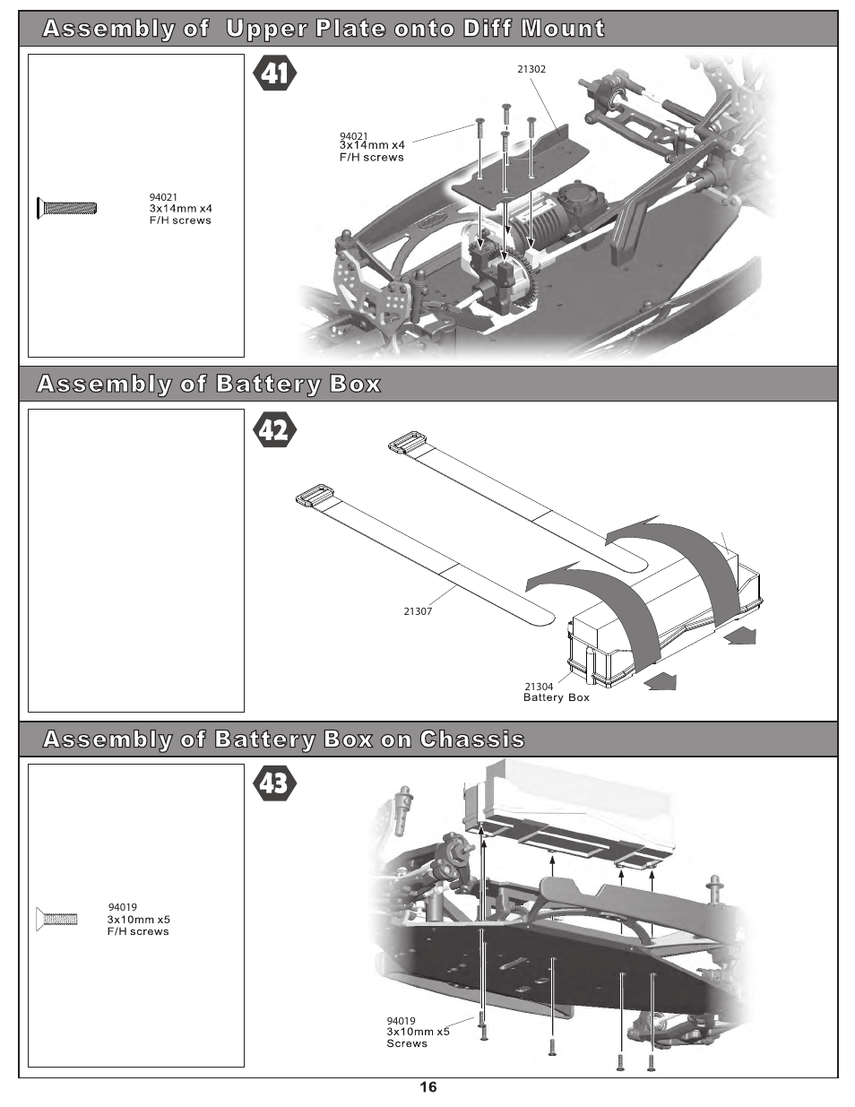 OFNA Racing Hyper 10sc Electric RTR User Manual | Page 25 / 41