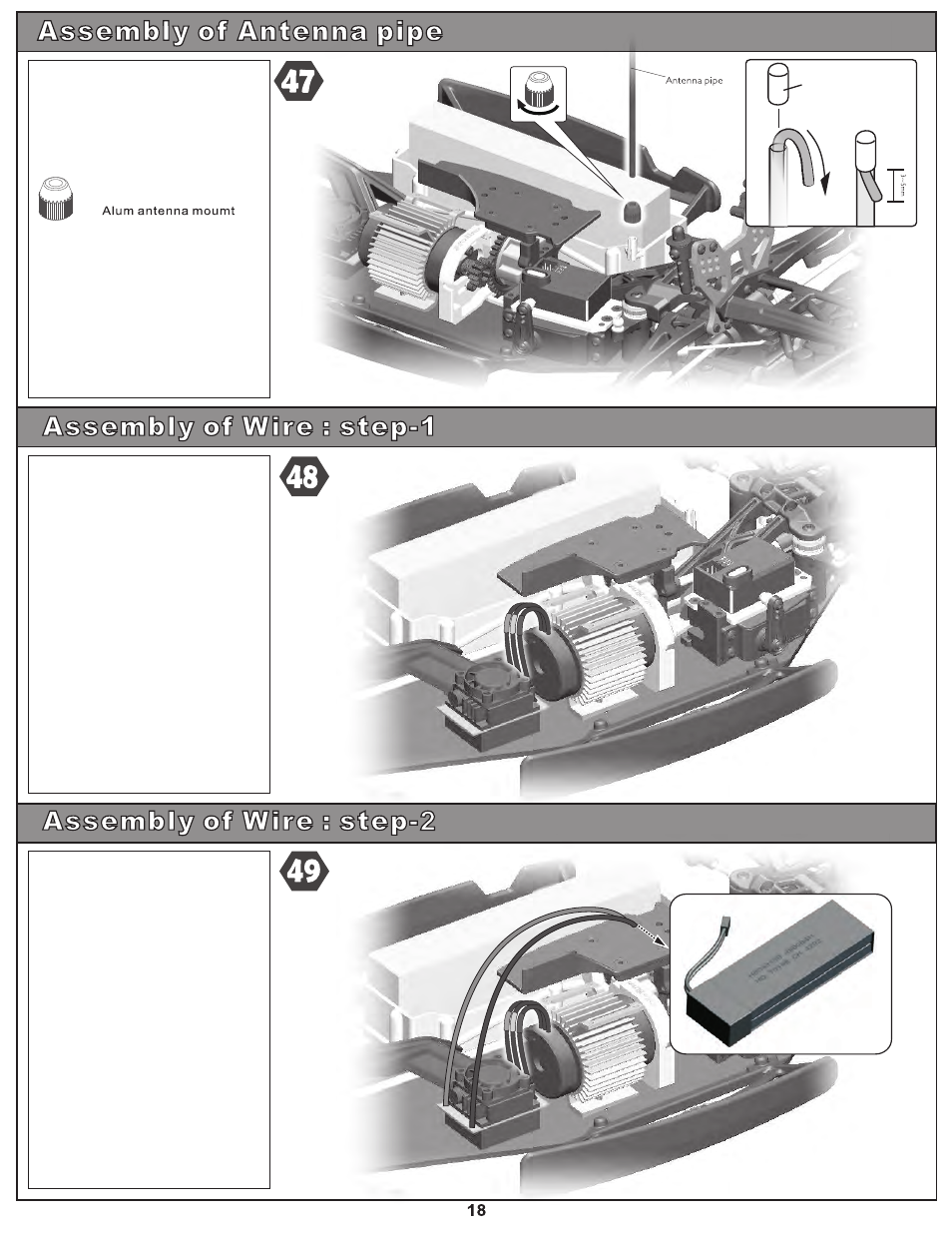 OFNA Racing Hyper 10sc Electric RTR User Manual | Page 27 / 41