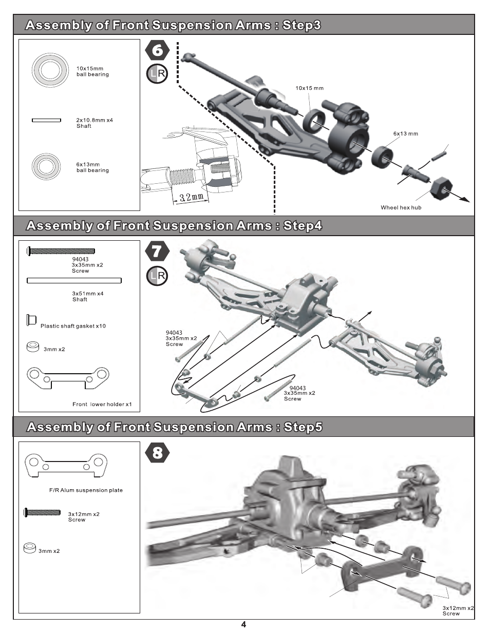 OFNA Racing Hyper 10sc Nitro RTR User Manual | Page 12 / 44