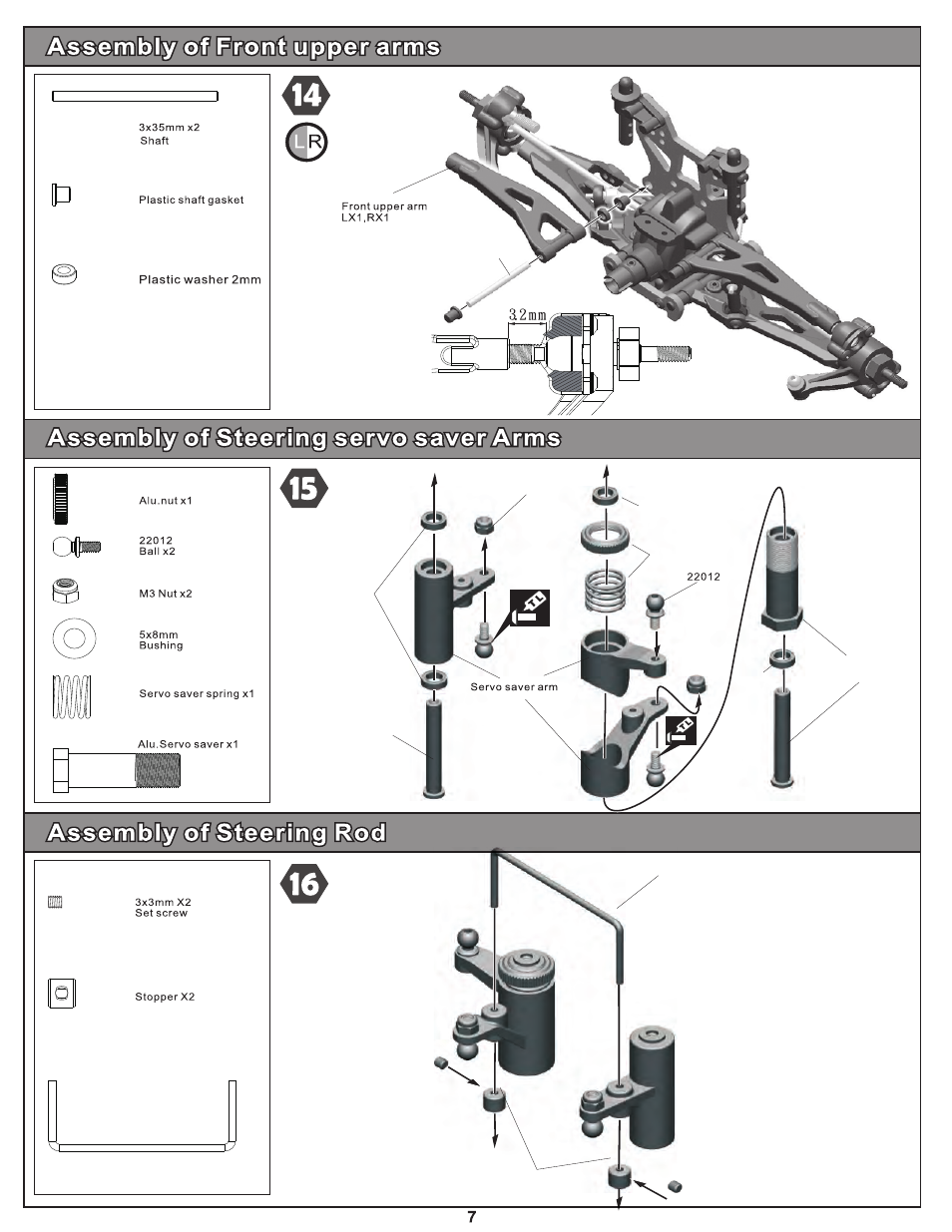 OFNA Racing Hyper 10sc Nitro RTR User Manual | Page 15 / 44