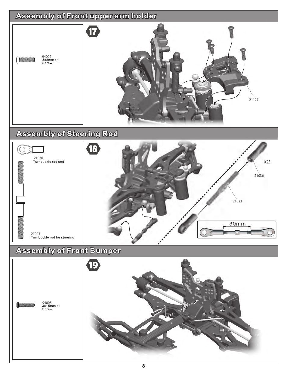 OFNA Racing Hyper 10sc Nitro RTR User Manual | Page 16 / 44