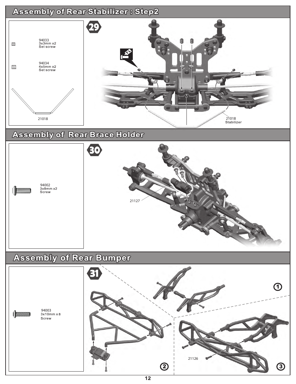 OFNA Racing Hyper 10sc Nitro RTR User Manual | Page 20 / 44