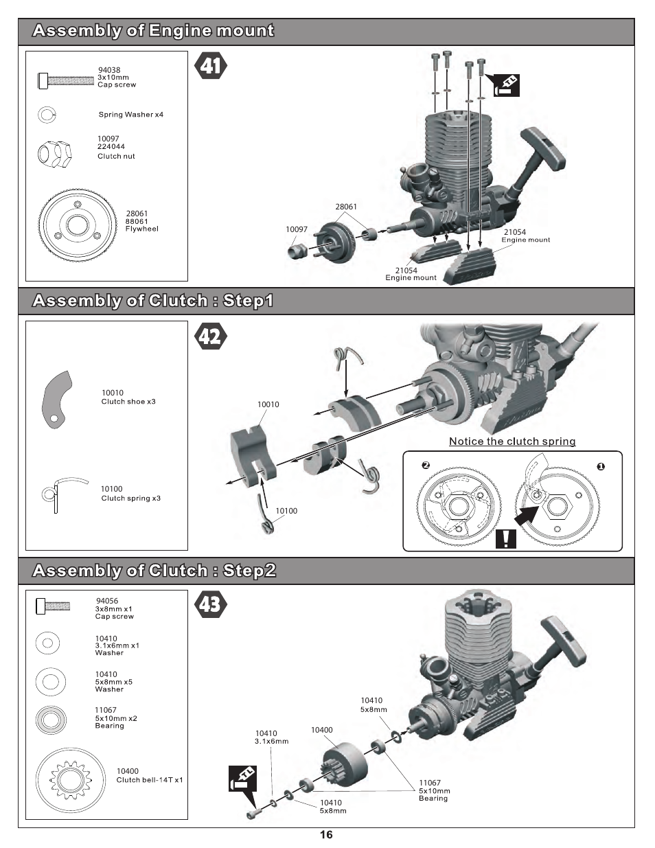 OFNA Racing Hyper 10sc Nitro RTR User Manual | Page 24 / 44