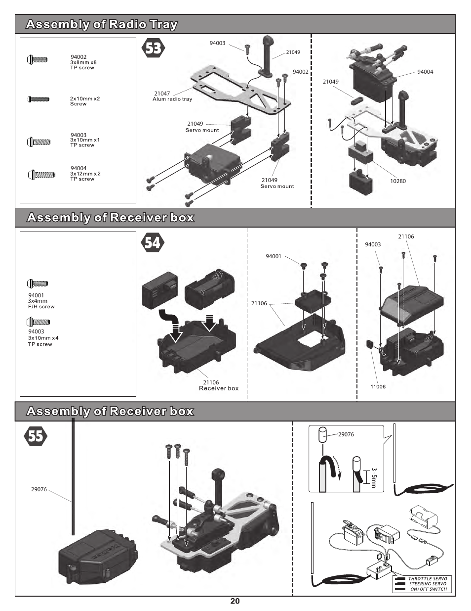 OFNA Racing Hyper 10sc Nitro RTR User Manual | Page 28 / 44