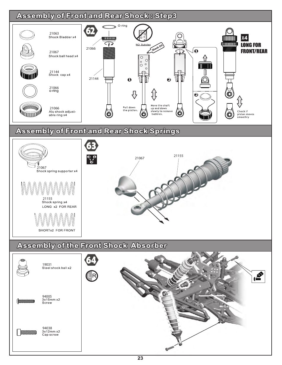 OFNA Racing Hyper 10sc Nitro RTR User Manual | Page 31 / 44