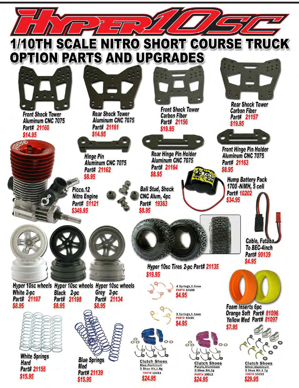 OFNA Racing Hyper 10sc Nitro RTR User Manual | Page 41 / 44