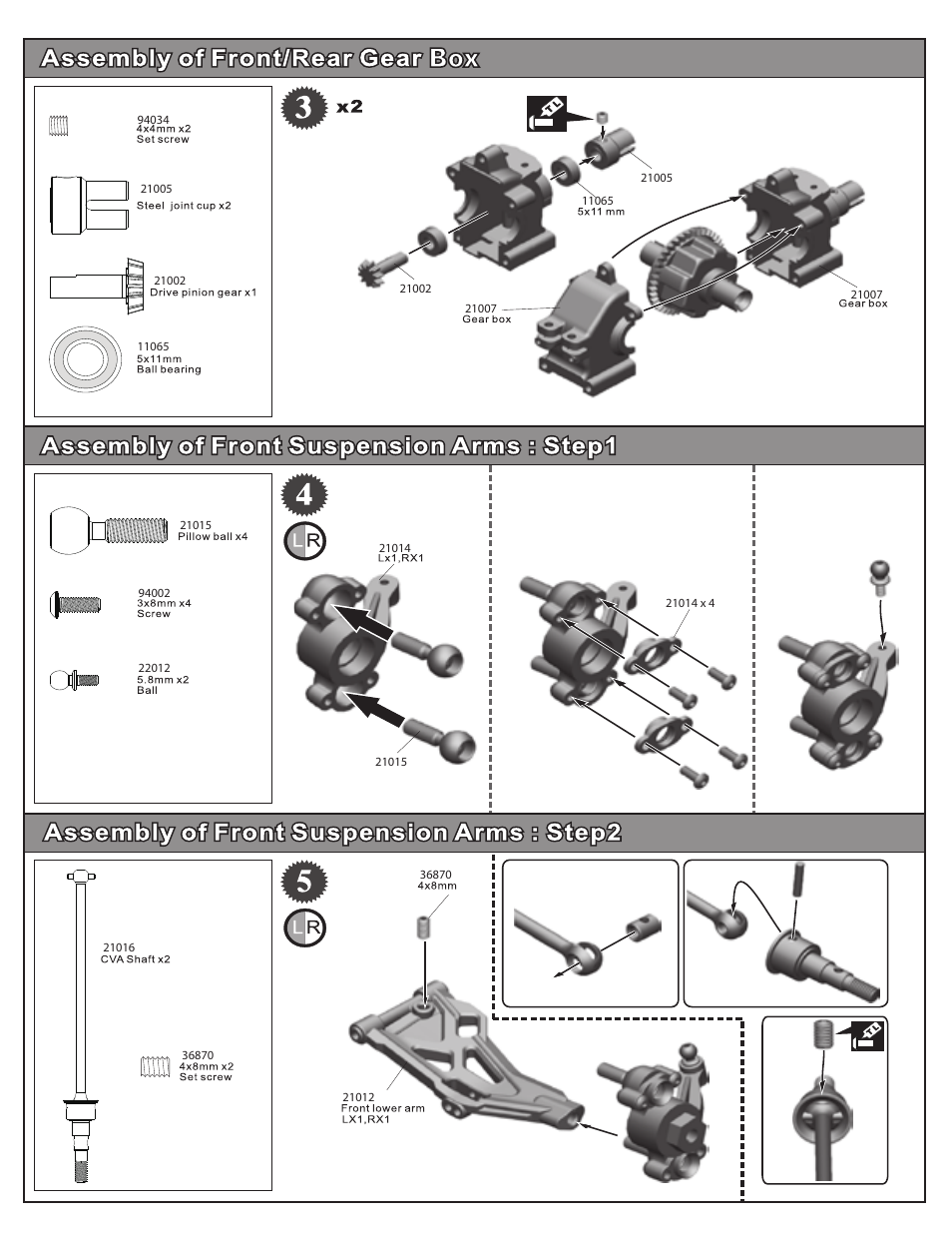 OFNA Racing Hyper 10TT User Manual | Page 15 / 49