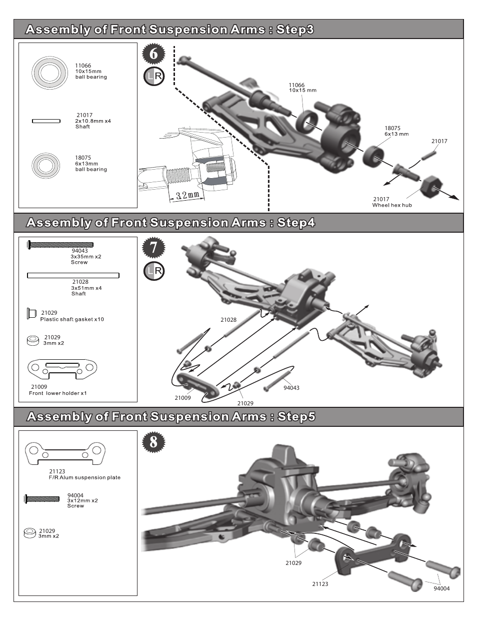 OFNA Racing Hyper 10TT User Manual | Page 16 / 49