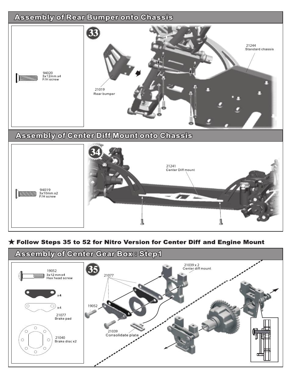 OFNA Racing Hyper 10TT User Manual | Page 25 / 49