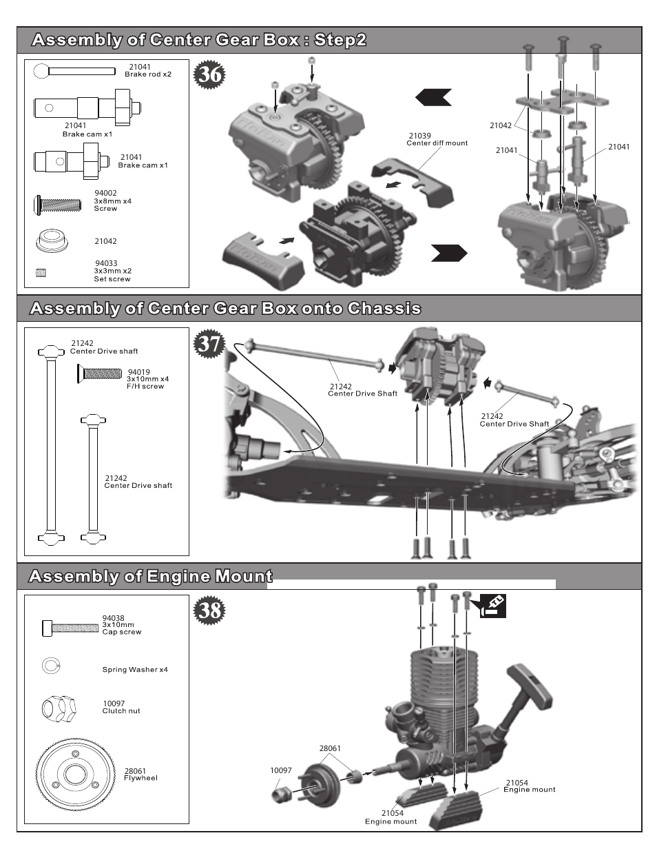 OFNA Racing Hyper 10TT User Manual | Page 26 / 49