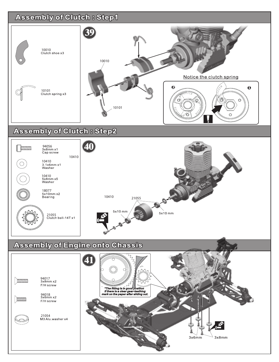 OFNA Racing Hyper 10TT User Manual | Page 27 / 49